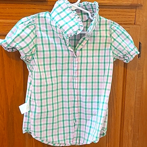 Lili Pulitzer Cotton Blouse For a Girl. Size 5. Condition- 👍. - Picture 7 of 8